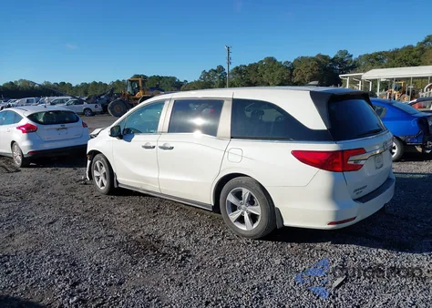 2019 Honda Odyssey Ex-L from USA, damaged, VIN 5FNRL6H76KB072909